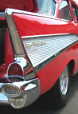 1957 Chevy rear fin fender.