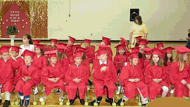 2003 Graduating Kindergarten Class at TPES-Charity Lankfords Class.